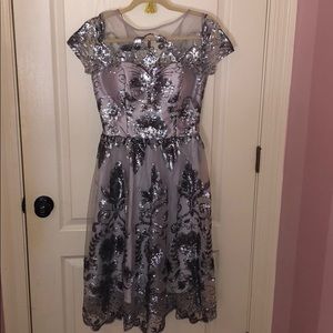 Asos chi chi London sequin dress